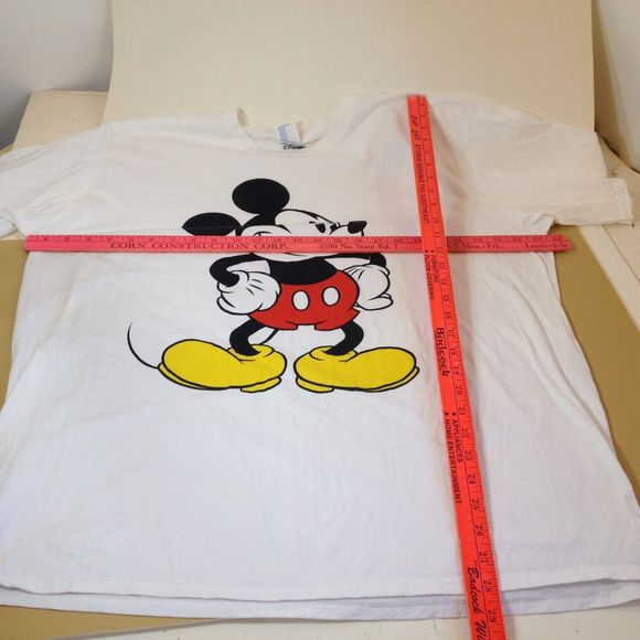 Disney Mickey Mouse Port & Company White  T Shirt Graphic Shirt Size 2XL - Picture 11 of 13